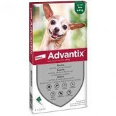 ADVANTIX SPOT ON CANI FINO A 4kg 6 pipette